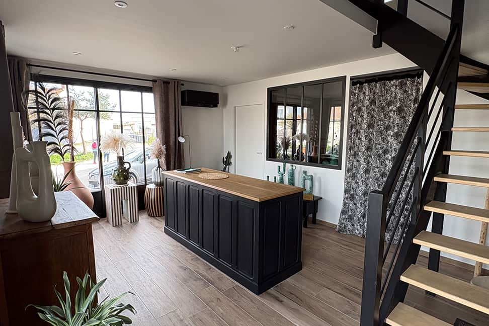 Intérieur du cabinet MB Architecte Vendée